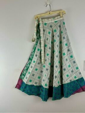 Reversible Maxi Wrap Skirt